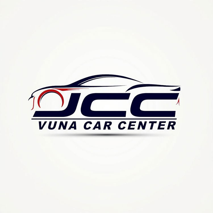 A beautiful, simplistic logo design for 'JCC', a car center