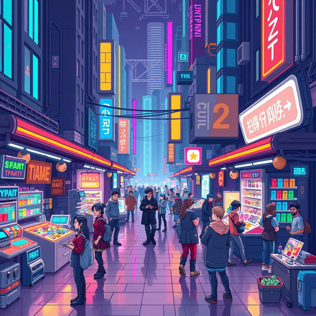 A pixel art depiction inspired by agnt