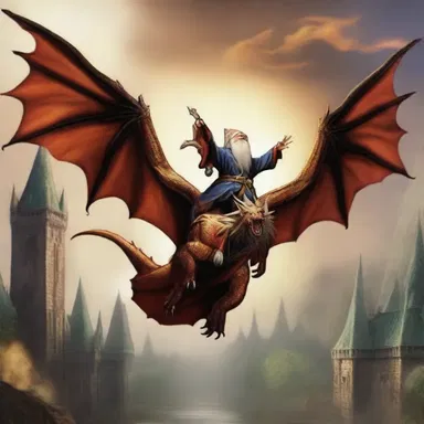 In a world of dragons and magic, it is analytical to believe that wizards can fly.