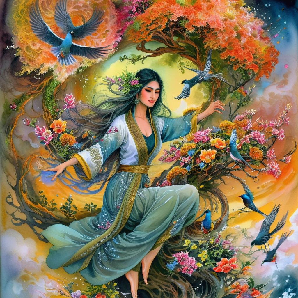 Goddess of Nature: An Artistic Mythology