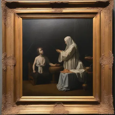 Analytical art critics delve into the deeper meanings behind a painting's composition and symbolism.