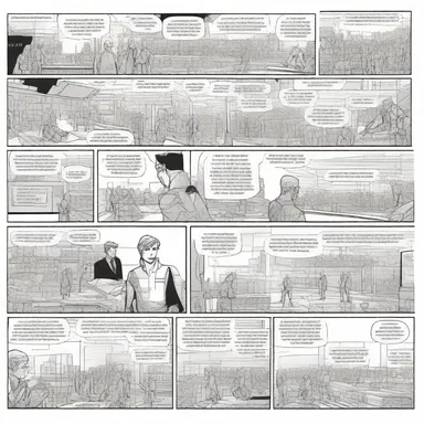 Analytical comic book enthusiasts can appreciate the intricate details in the panel layouts and dialogue.