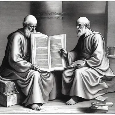 Analytical theologians analyze religious texts to interpret their deeper spiritual meanings.