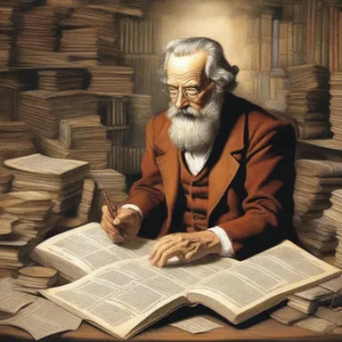 The analytically minded reader quickly discerned the underlying logic in the author's fantastical world-building.