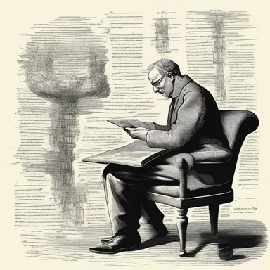 The analytically minded reader quickly discerned the underlying logic in the author's fantastical world-building.