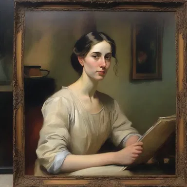 The analytically trained art historian analyzed the brushstrokes and composition of the painting to determine the artist's style and influences.