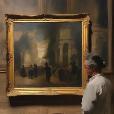 The analytically trained art historian analyzed the brushstrokes and composition of the painting to determine the artist's style and influences.