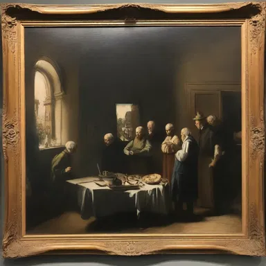 The analytically trained art historian analyzed the brushstrokes and composition of the painting to determine the artist's style and influences.