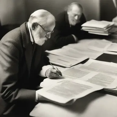The analytically trained historian meticulously examined primary sources and archival documents to uncover the truth behind the historical event.