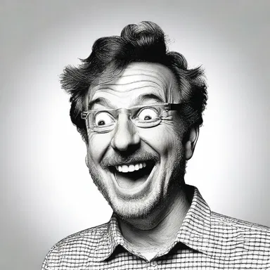 The analytically minded comedian carefully crafted the joke, considering the timing and punchline to maximize its comedic effect.