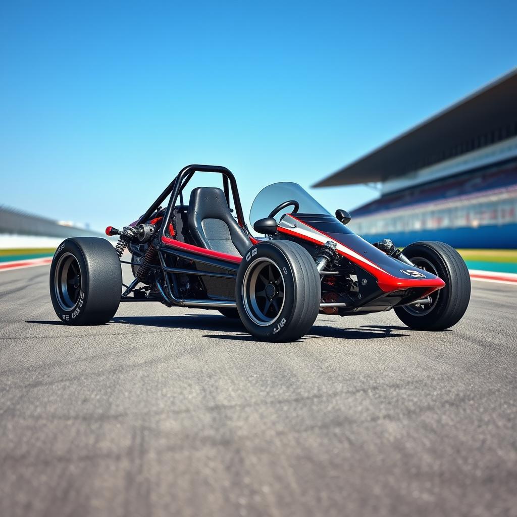 Unleash Speed: Compact Open-Wheel Racing Car