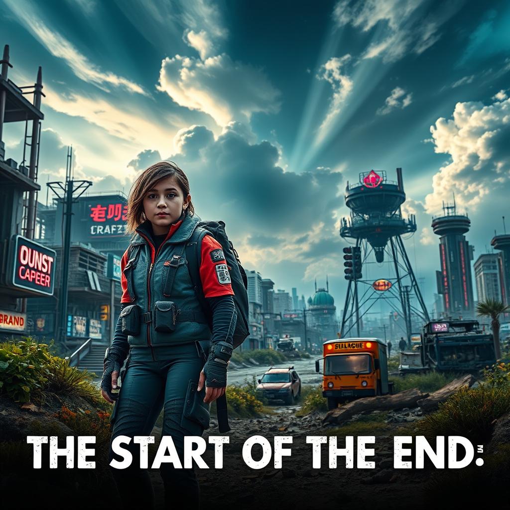A 23-year-old teenager and her brother set out on a quest to save the world in a striking post-apocalyptic and futuristic landscape