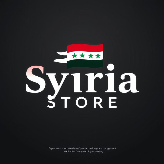 Unique & Modern Logo Design for Syria Store