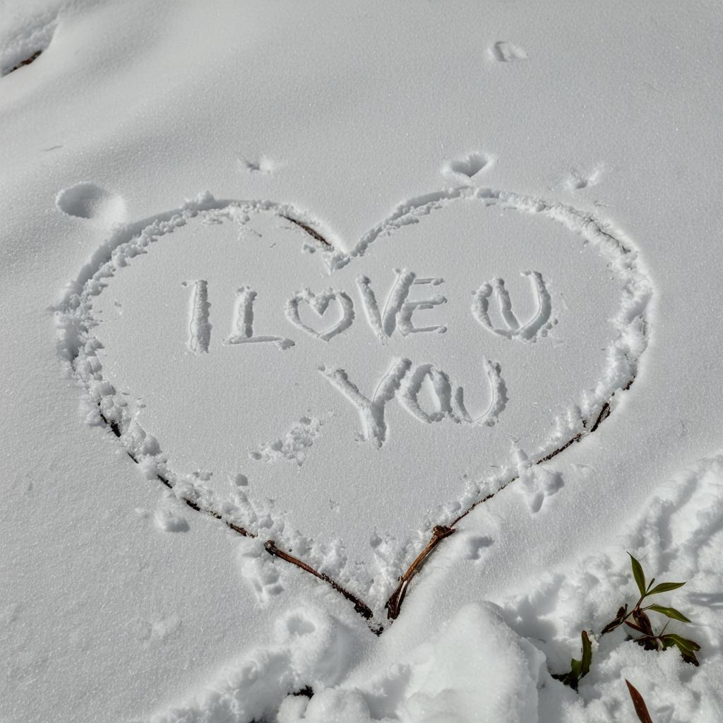 Create Your Own Winter Wonderland Heart