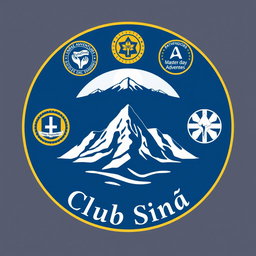 A professional and emblematic club logo enclosed within a perfect circle