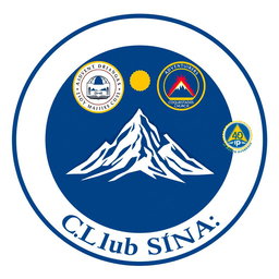 A professional and emblematic club logo enclosed within a perfect circle