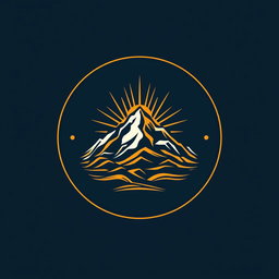 A professional and emblematic club logo, enclosed in a perfect circle