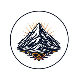 A professional and emblematic club logo, enclosed in a perfect circle