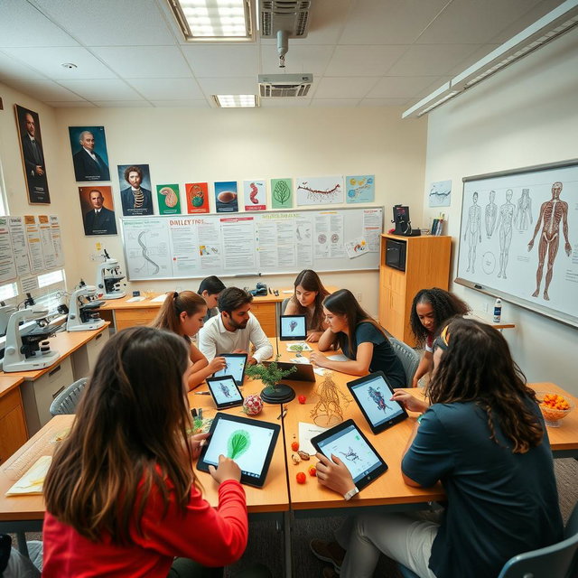 Engage in Learning: A Dynamic Biology Classroom