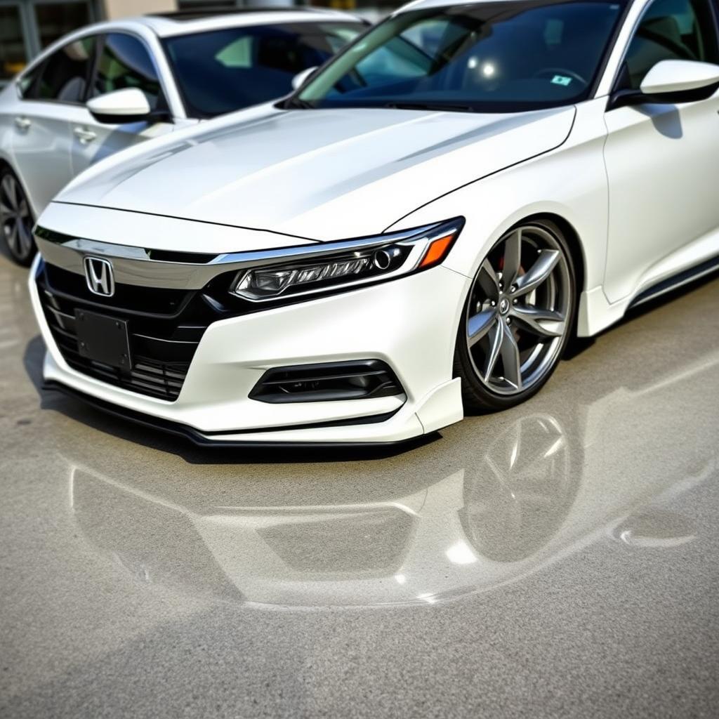 A sleek and aggressive-looking 2020 Honda Accord LX 1