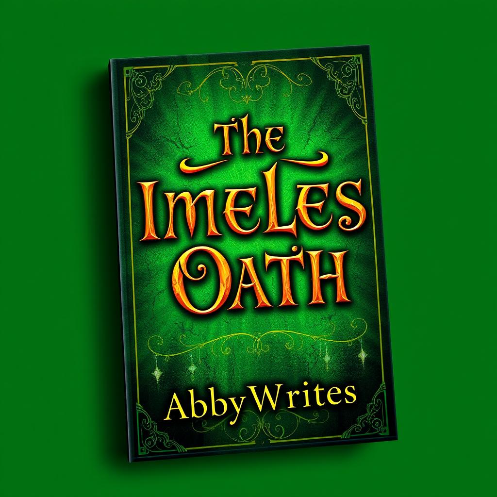A visually striking book cover featuring a vibrant green background that creates a bold and energetic feel
