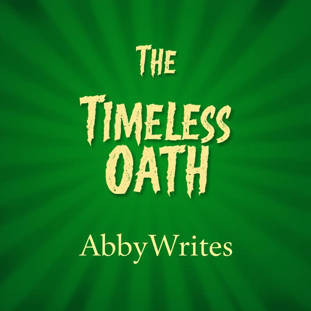 An eye-catching design featuring a vibrant green background that radiates freshness and life