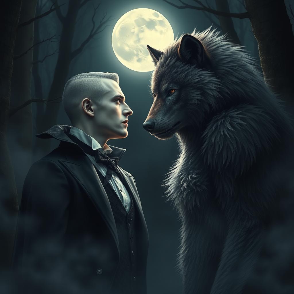 A dramatic portrayal of a forbidden love story between a vampire and a werewolf