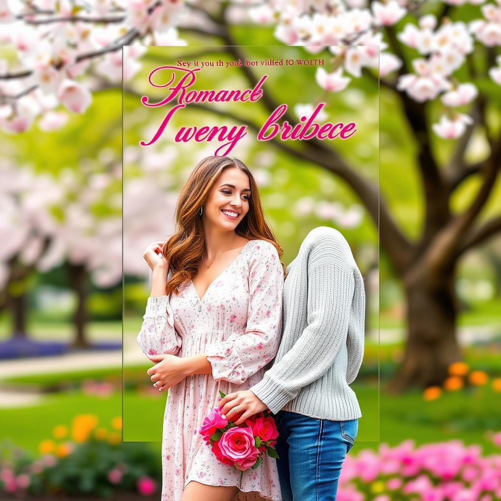 A romantic book cover featuring two women in a loving embrace