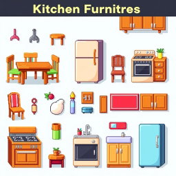 Pixel Perfect Kitchen Spritesheet