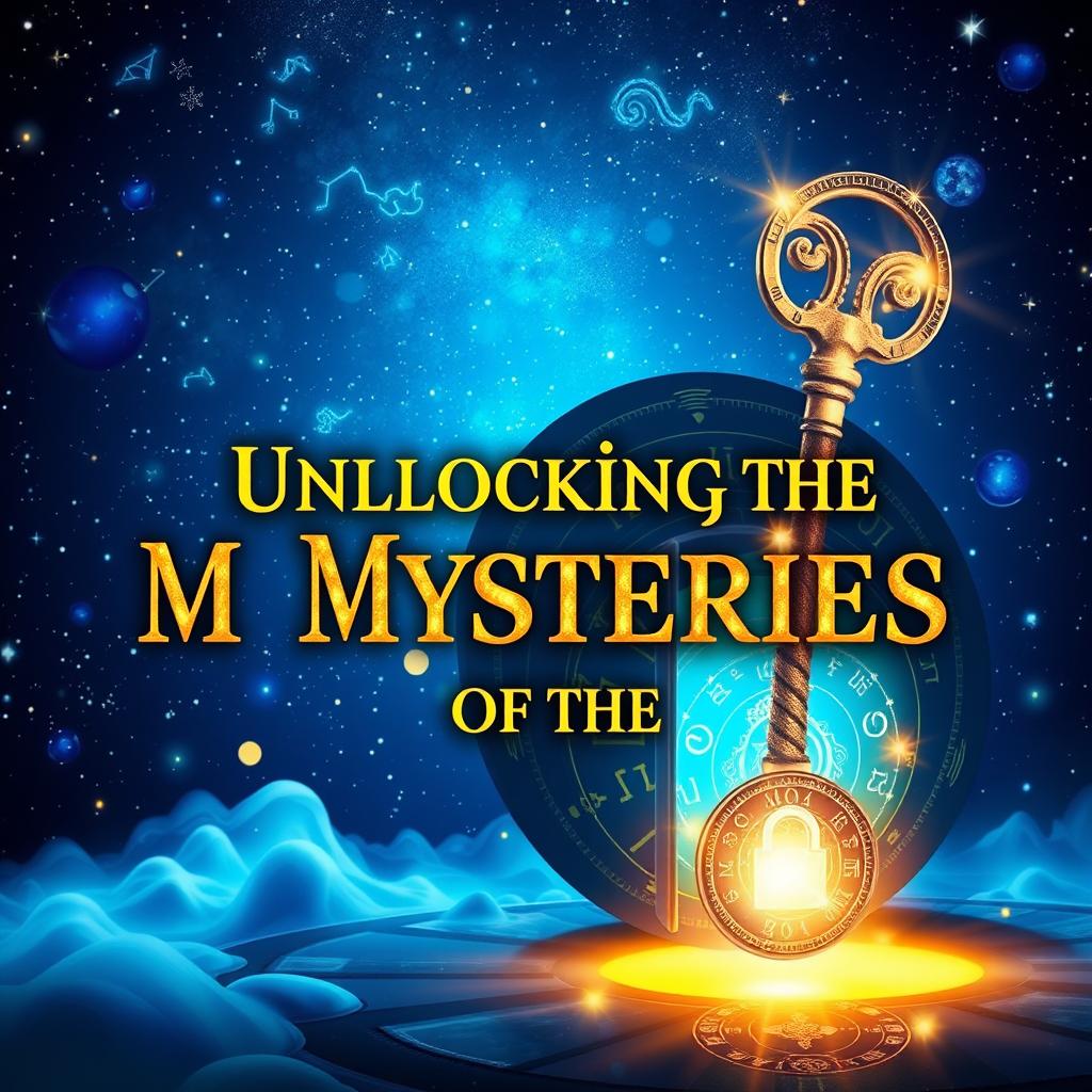 A visually captivating YouTube thumbnail that illustrates the theme of Zodiac and unlocking its mysteries