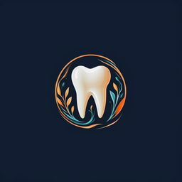A professional logo for a dental clinic with the letters 'YZFH' incorporated into the design. The logo features dental imagery, such as a tooth or a toothbrush, in a modern and clean style.