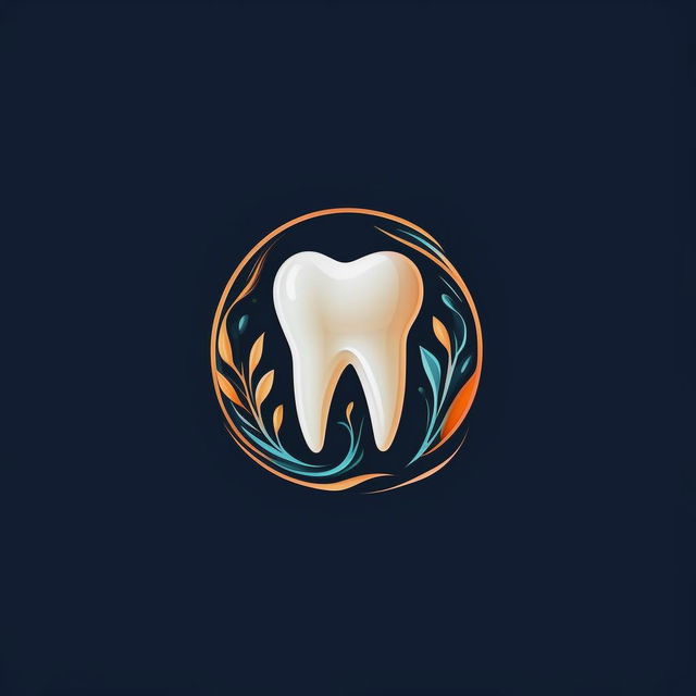 A professional logo for a dental clinic with the letters 'YZFH' incorporated into the design. The logo features dental imagery, such as a tooth or a toothbrush, in a modern and clean style.