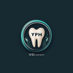 A professional logo for a dental clinic with the letters 'YZFH' incorporated into the design. The logo features dental imagery, such as a tooth or a toothbrush, in a modern and clean style.