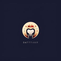 A stylish and modern logo for a dental clinic prominently featuring the lettering 'YZFH'. The logo incorporates dental-related graphics in a tasteful and professionally designed layout.