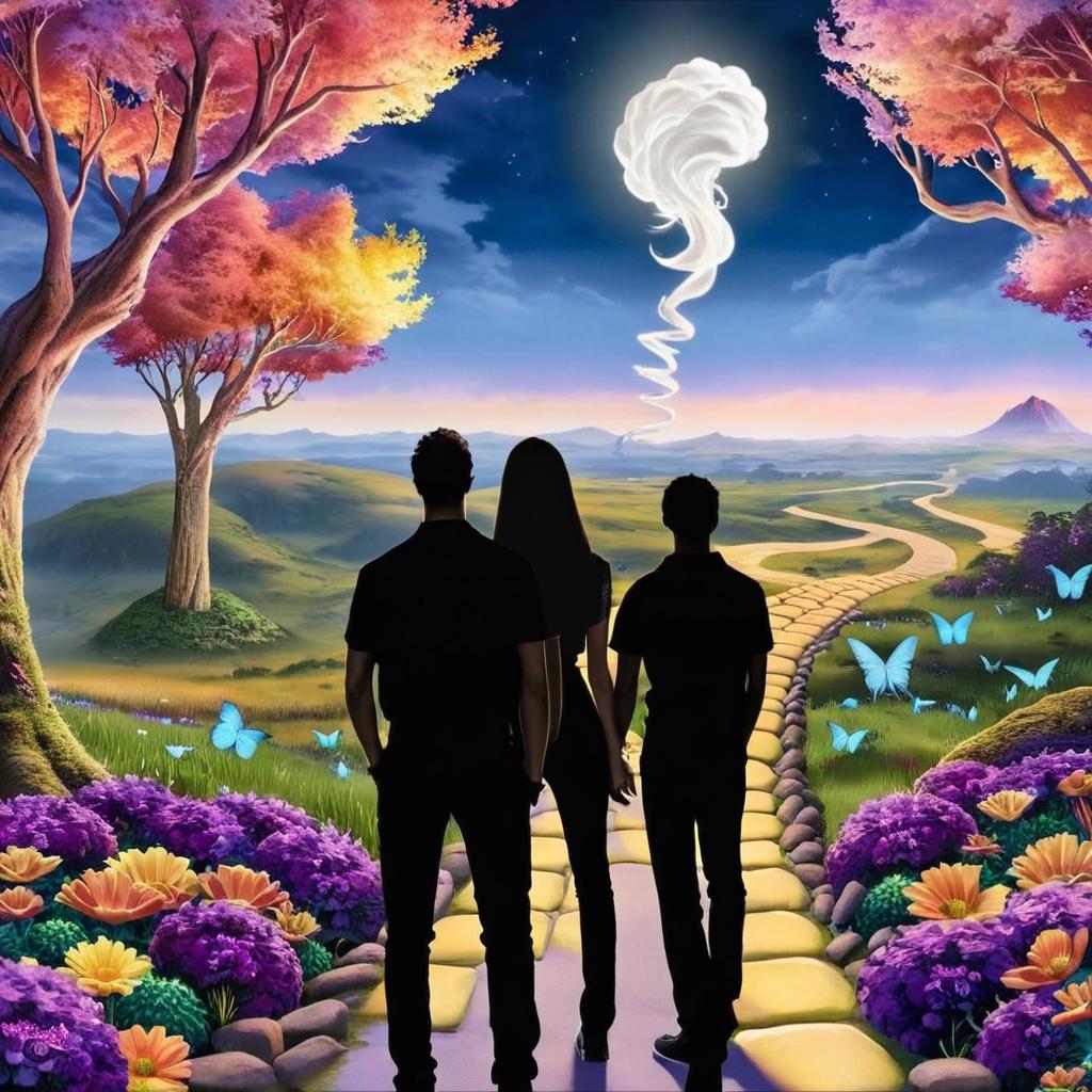 Enchanting Moonlit Stroll