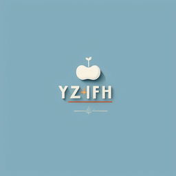 A stylish and modern logo for a dental clinic prominently featuring the lettering 'YZFH'. The logo incorporates dental-related graphics in a tasteful and professionally designed layout.