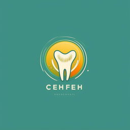 A professional logo for a dental clinic, presenting the acronym 'YZFH'. The design combines dentistry symbols with the letters in a creative, modern style, and uses a color scheme that conveys cleanliness and trust.