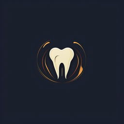 A professionally designed logo for a dental clinic featuring the letters 'YZFH'. The logo combines dental imagery such as a tooth or braces with a modern typography in a visually appealing layout.