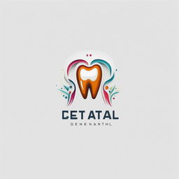 A professionally designed logo for a dental clinic featuring the letters 'YZFH'. The logo combines dental imagery such as a tooth or braces with a modern typography in a visually appealing layout.