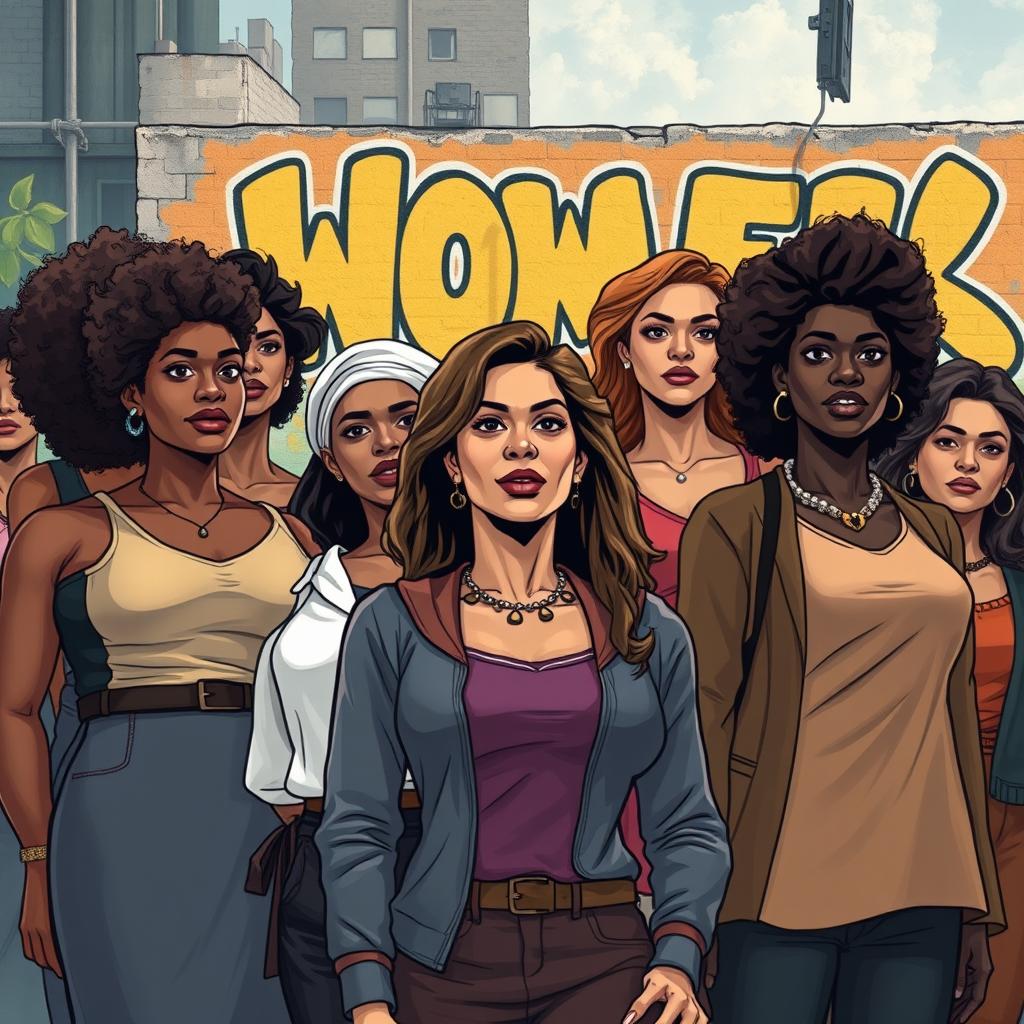 Empowering Women: A Powerful Illustration of Resilience Against Violence