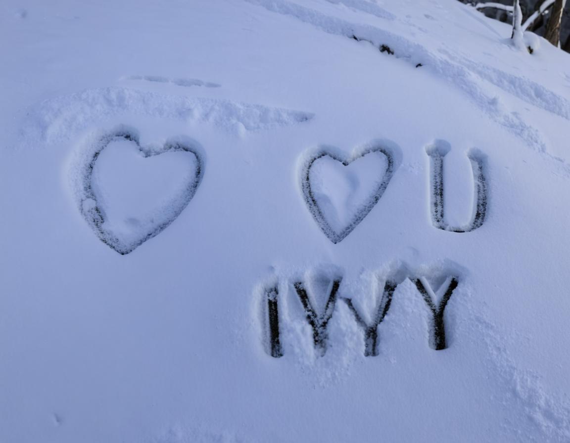 Serene Winter Escape: Write Your Heart Out