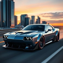Unleash the Beast: Hypercar Inspired by Dodge Challenger