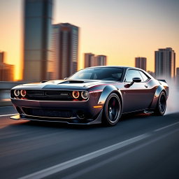 Unleash the Beast: Hypercar Inspired by Dodge Challenger