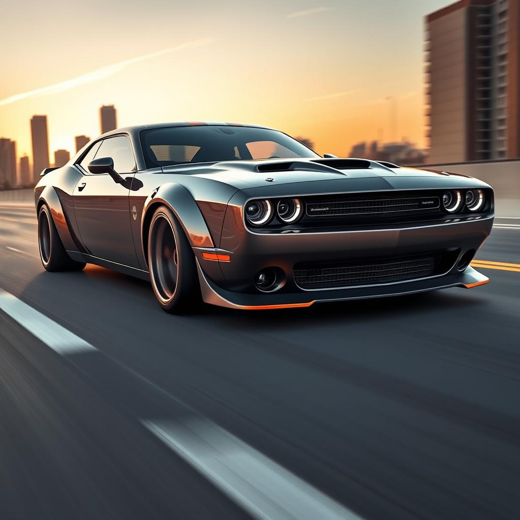 Unleash the Beast: Hypercar Inspired by Dodge Challenger
