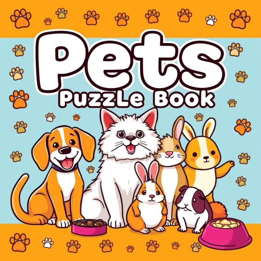 Unleash Fun with Pets Word Search Puzzle Book