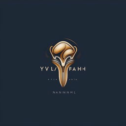 A stylish logo for a dental clinic, prominently featuring 'YZFH'. The design incorporates subtle elements of dentistry, maintaining a professional and sophisticated look.