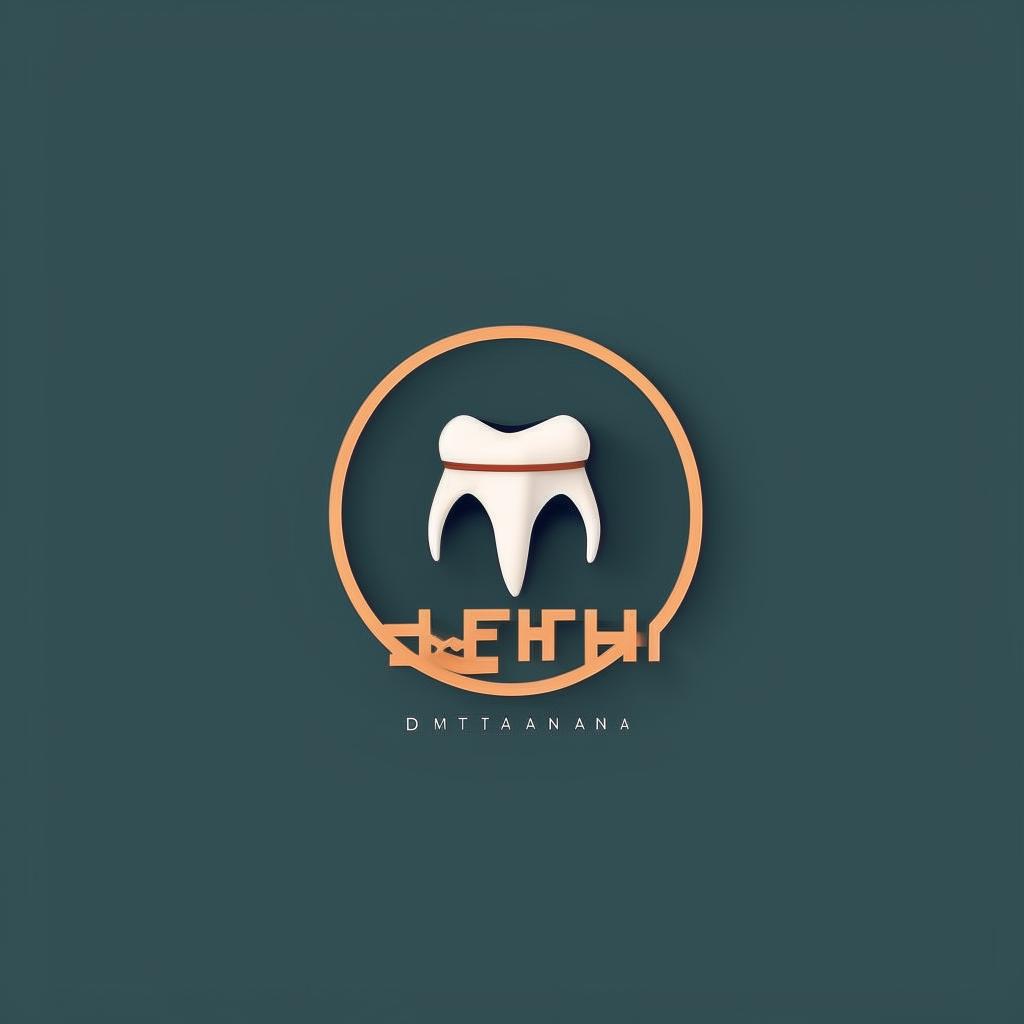 A sharp and professional logo for a dental clinic, clearly displaying the letters 'YZFH'. The design cleverly incorporates dental elements while keeping a clean, minimalist aesthetic.