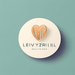 Create a clean, modern logo for a dental clinic, prominently incorporating 'YZFH'. The design subtly blends the initials with inspirational dental imagery to create a unique, professional brand identity.