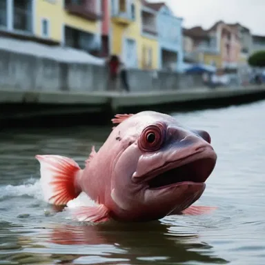 In the horror movie, a mutated Anaspid fish terrorized a coastal town, attacking unsuspecting swimmers.