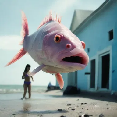 In the horror movie, a mutated Anaspid fish terrorized a coastal town, attacking unsuspecting swimmers.